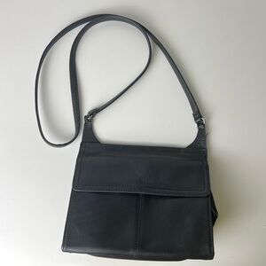 Fossil Vintage Leather Crossbody Mini Small Shoulder Bag Purse Wallet